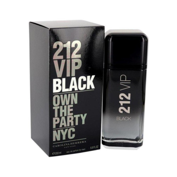 Original Parfum Carolina Herrera 212 VIP Black EDP 200ml Men
