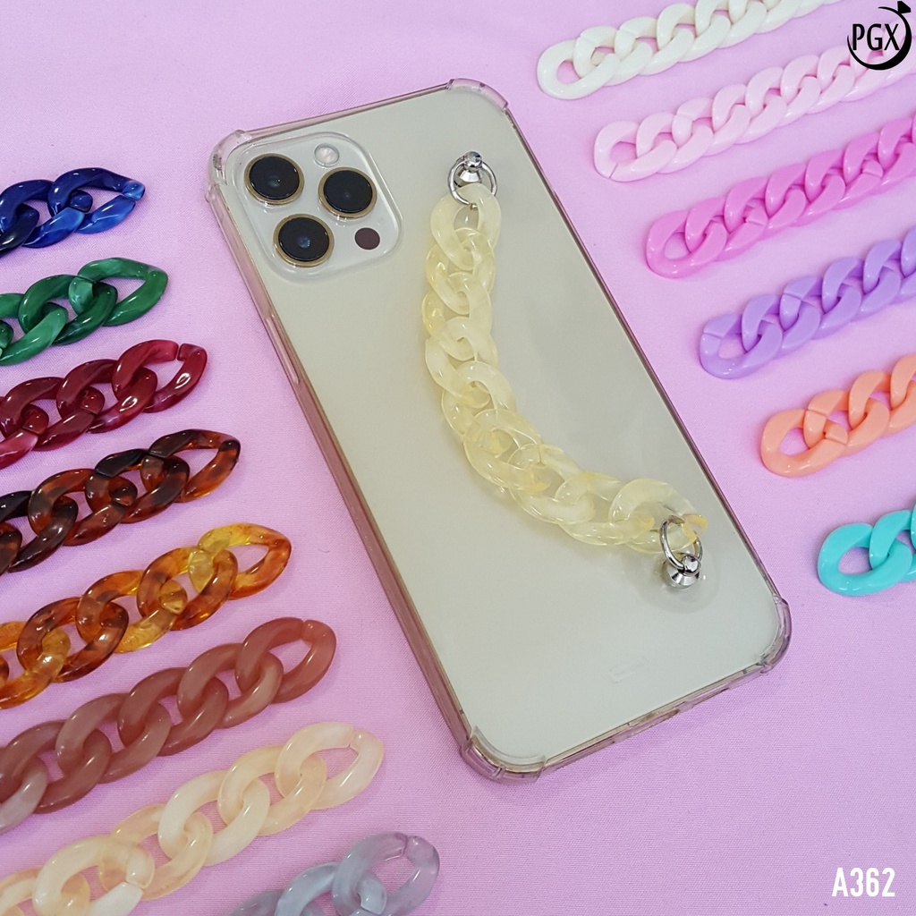 PGX Strap Case Tali Gantungan HP Rantai Chain Grip Korean A362