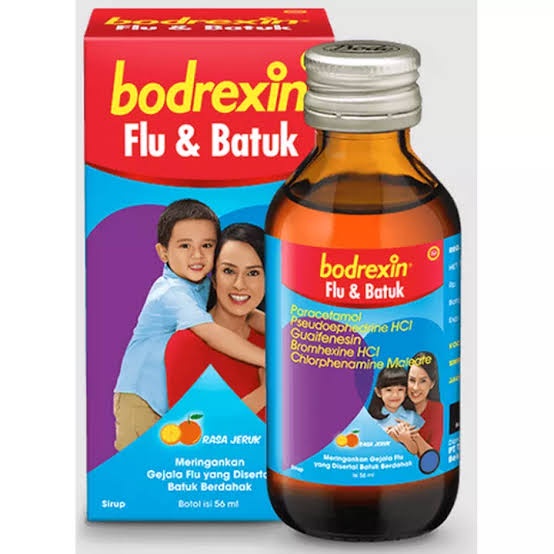 Bodrexin Sirup Demam dan Flu Batuk 60ml