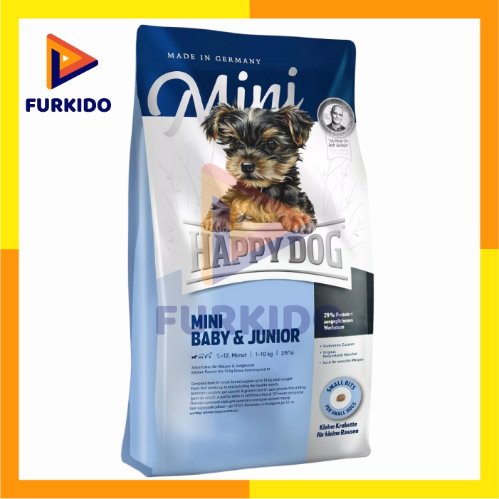 Happy Dog Supreme Mini Baby &amp; Junior 1 Kg / Makanan Kering Anjing