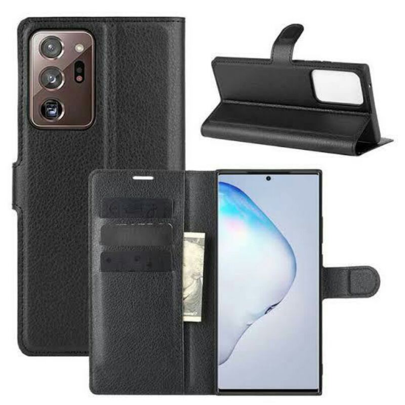 Samsung Note 20 Ultra Flip Cover Case Leather Wallet Sarung Samsung Note 20 Ultra