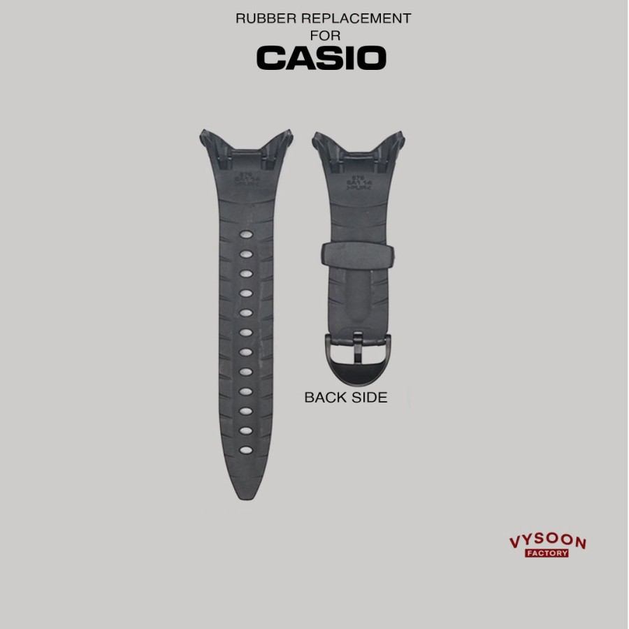 Strap Tali Karet Rubber Casio Original Pengganti SPM-30H SPM30 SPM 30