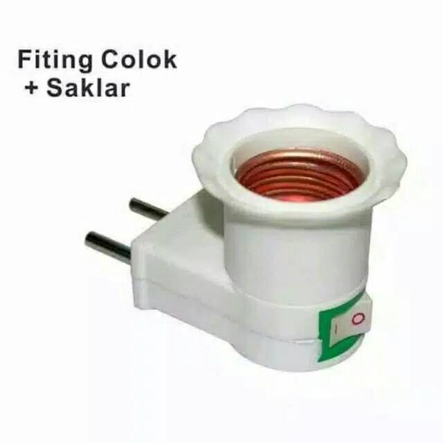 fitting saklar colok on off