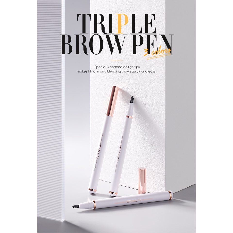 O.Two.O Triple Brow Pen O.Two.O Eyebrow O Two O Eyebrow OTwoO Pensil Alis OTwoO Eyebrow Pencil O.Two.O