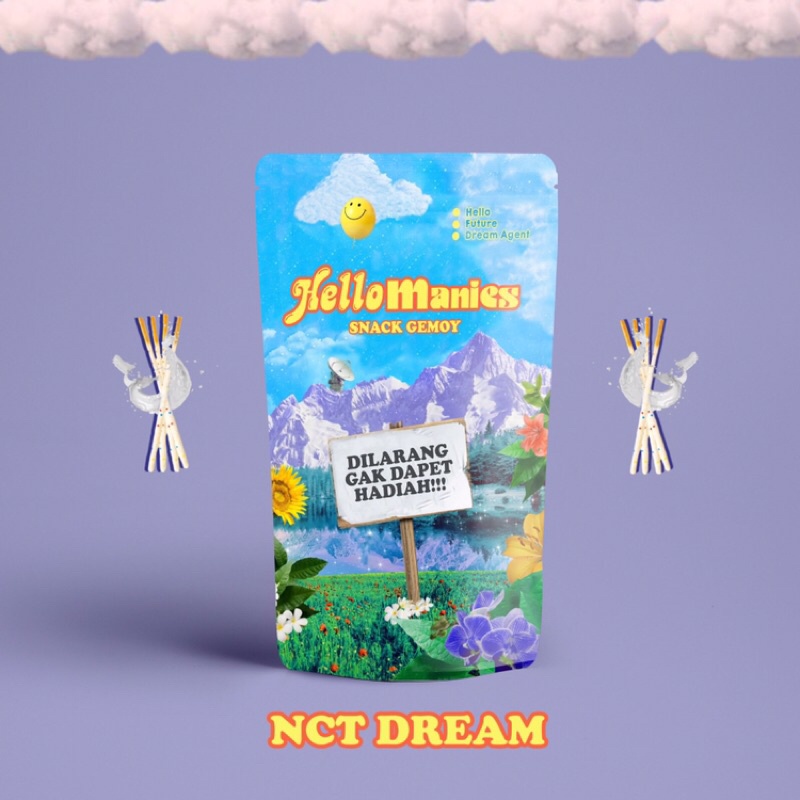 SNACK K-POP RECEH POCKY SEMANGKA / [NCT EDITION] Hello Manies