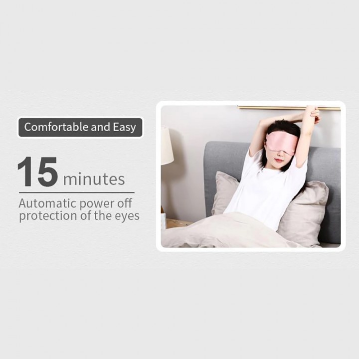 PMA E10 - Alat Terapi Masker Mata - Bahan Sutra Halus - Bisa Dicuci