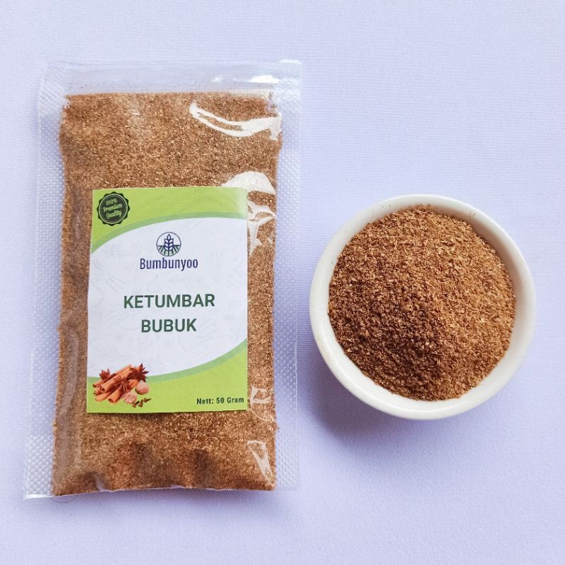 

Ketumbar Bubuk | 50 Gram | Rempah & Bumbu Masak