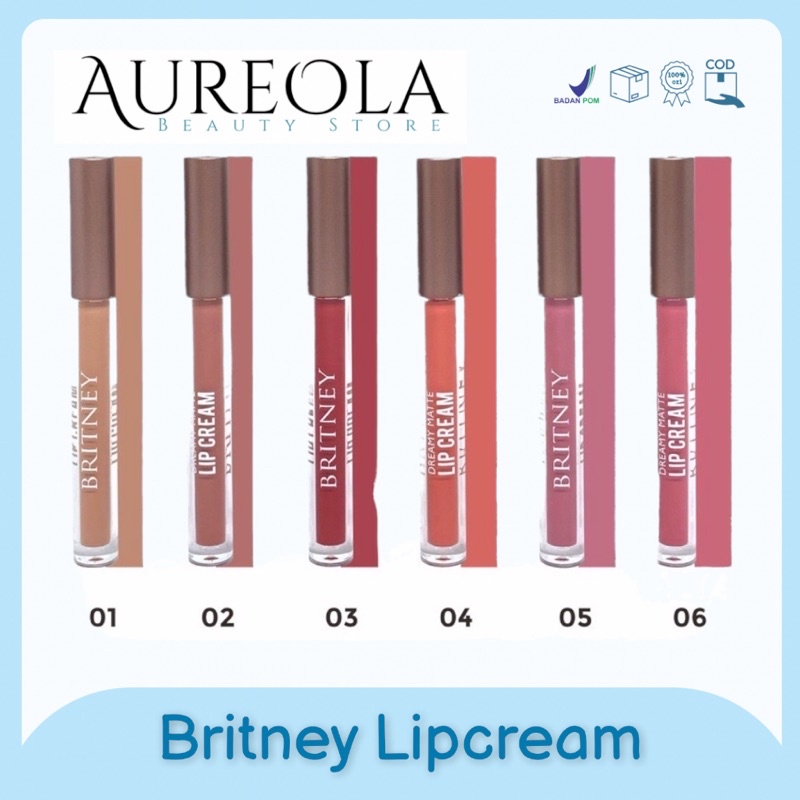 Britney Lipcream / Purbasari Britney Lip Matte