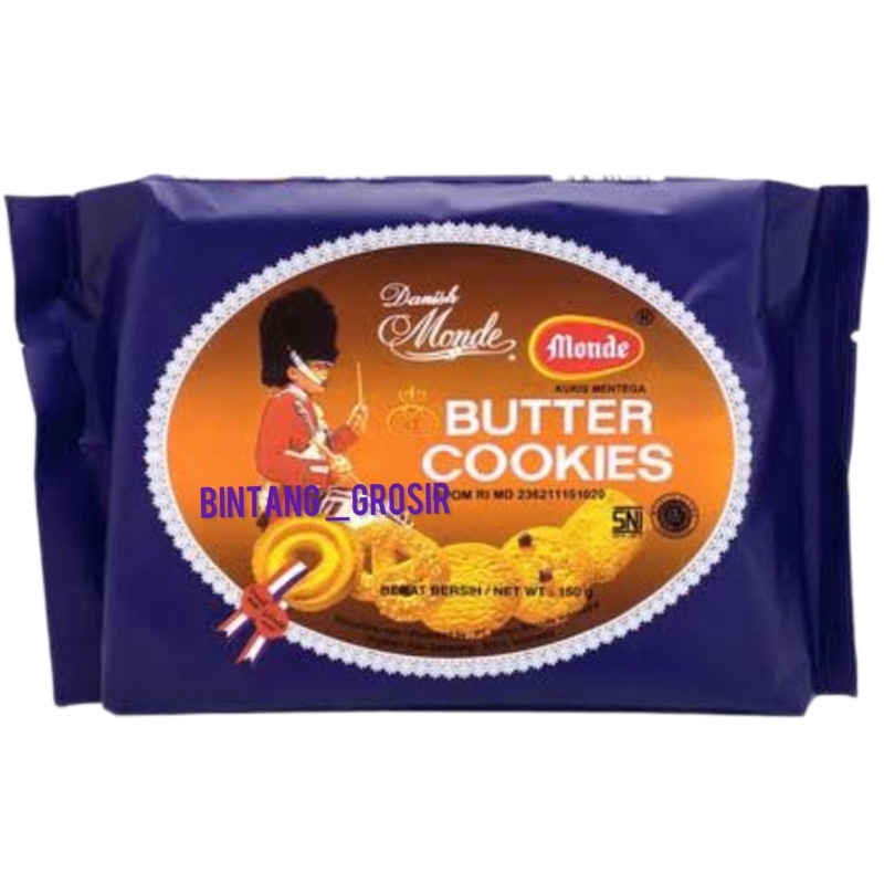 

Monde Biskuit Butter Cookies 150 gr / Monde Butter Cookies