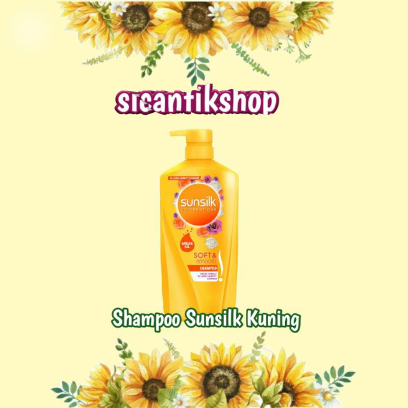 Shampoo Sunsilk Kuning dan Hitam 680ml