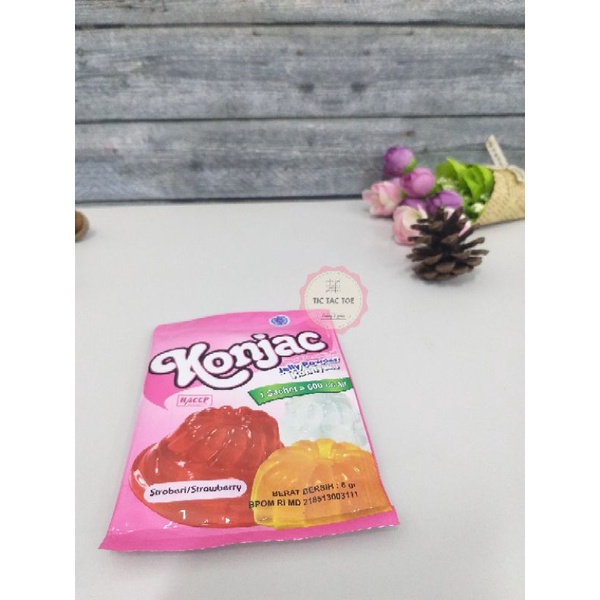 Konjac Strawberry 6gr/konjac stroberi