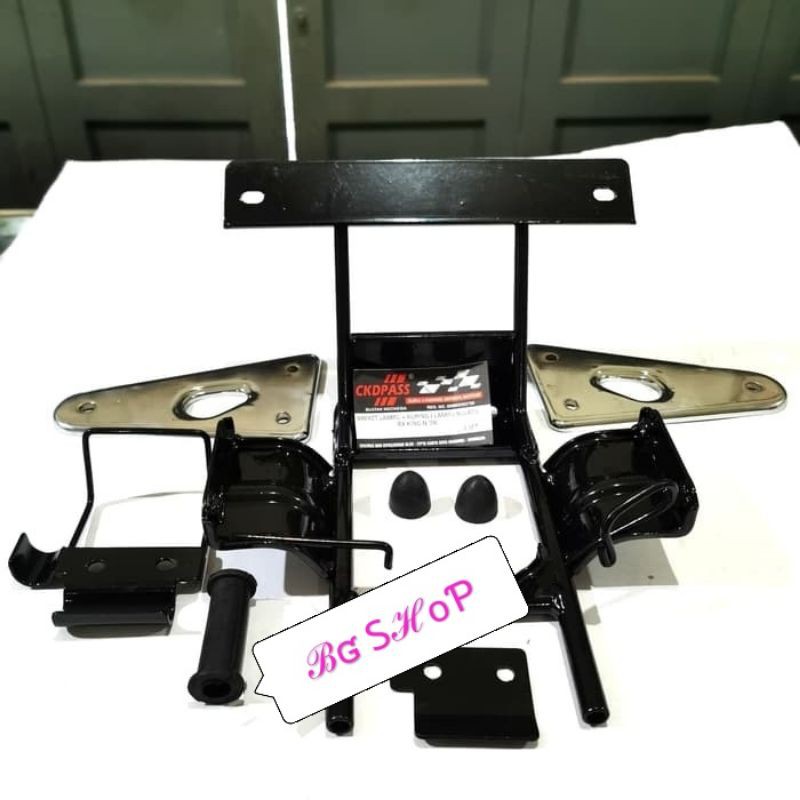 Breket dudukan reflektor kuping lampu Rx King New 2008 Bulat Assy CKD