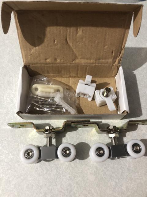 Set Roda Sliding Pintu Geser Kapasitas 80 Kg Husky 280 Sliding Set