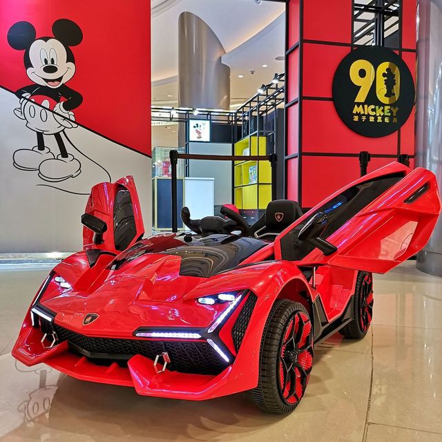Mobil Aki Anak Lamborghini Terzo Mobil Mobilan Aki Ban Karet MVP1020