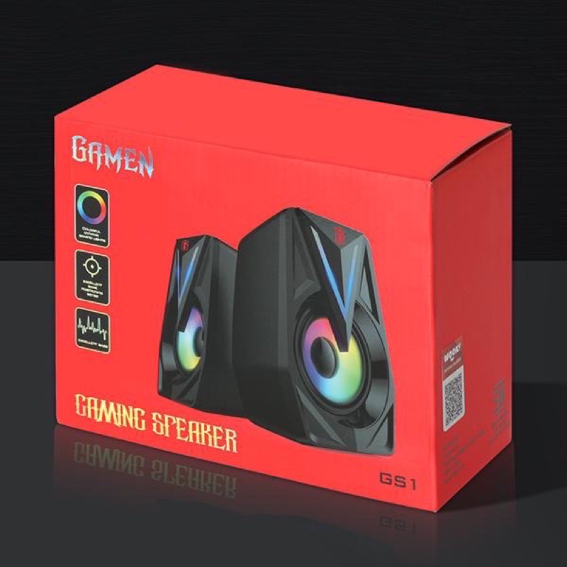 PROMO SPEAKER GAMEN GS1 LED 2IN1 SUARA SUPER