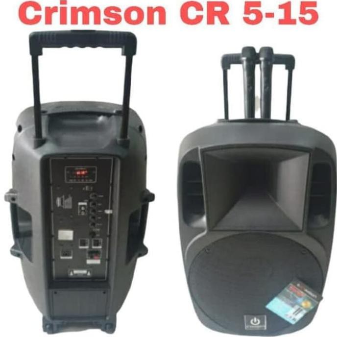 SPEAKER AKTIF 15 INCH CRIMSON CR5 15 PORTABLE
