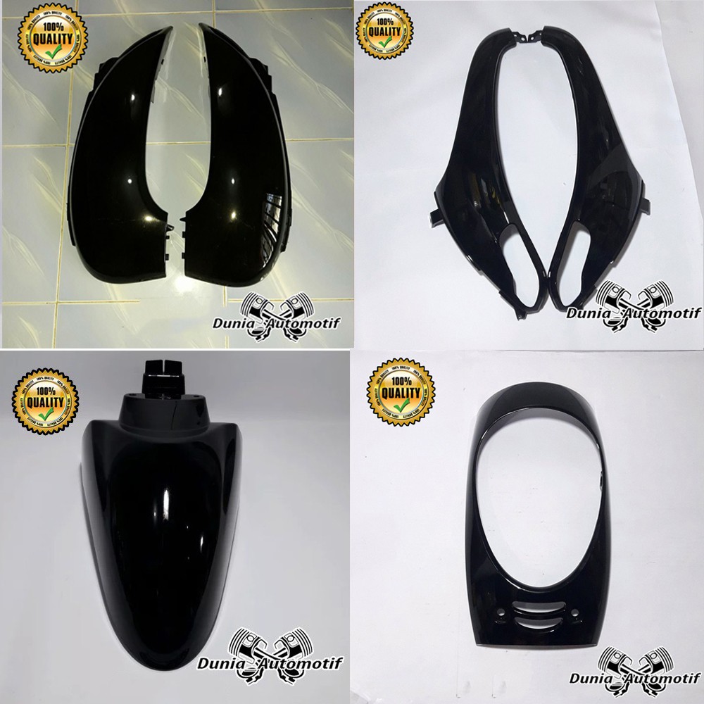 Full body halus Scoopy Fi hitam 2013 - 2016