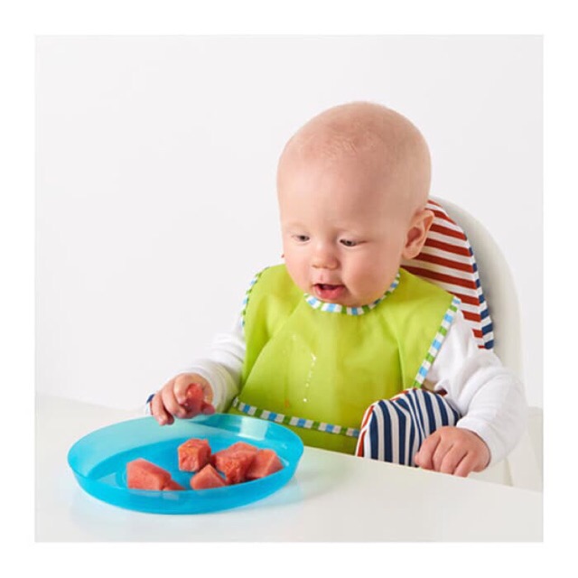 IKEA KALAS / PIRING WARNA WARNI 1 SET ISI 6 PC / PIRING PLASTIK MURAH LUCU