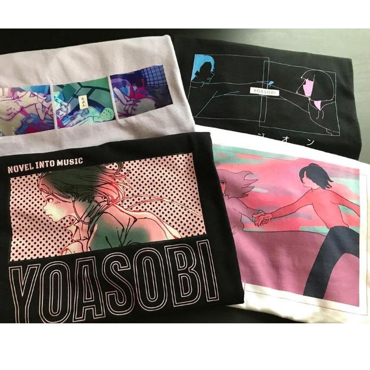 [S8D♪] KAOS UNIQLO YOASOBI KAOS UT UNIQLO X YOASOBI PREMIUM MIRROR 1:1 ➡ (Stok Banyak)