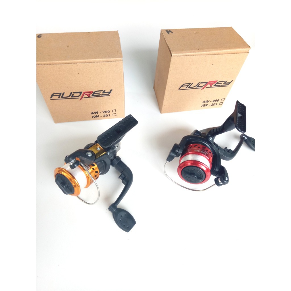 Reel Pancing Murah Audrey 201 Reel spool besi Spool aluminium