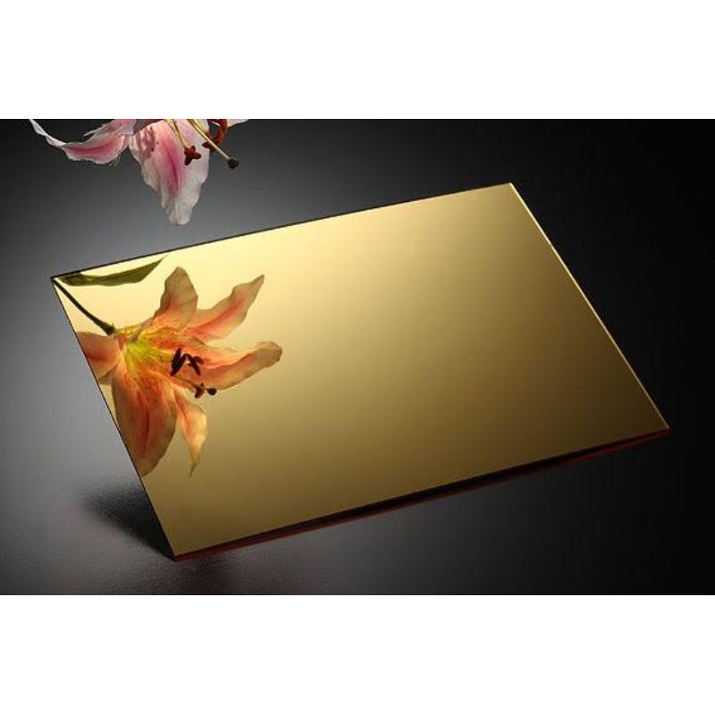 Acrylic Mirror gold custom Rp87/cm² /Akrilik mirror emas lembaran/Acrilik mirror custom ukuran