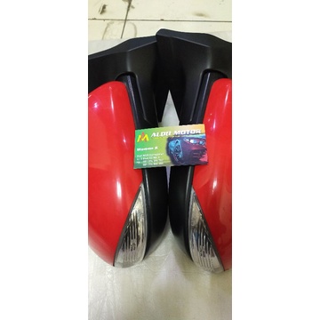 SPION MAZDA 2 R MERAH SEPASANG ORIGINAL