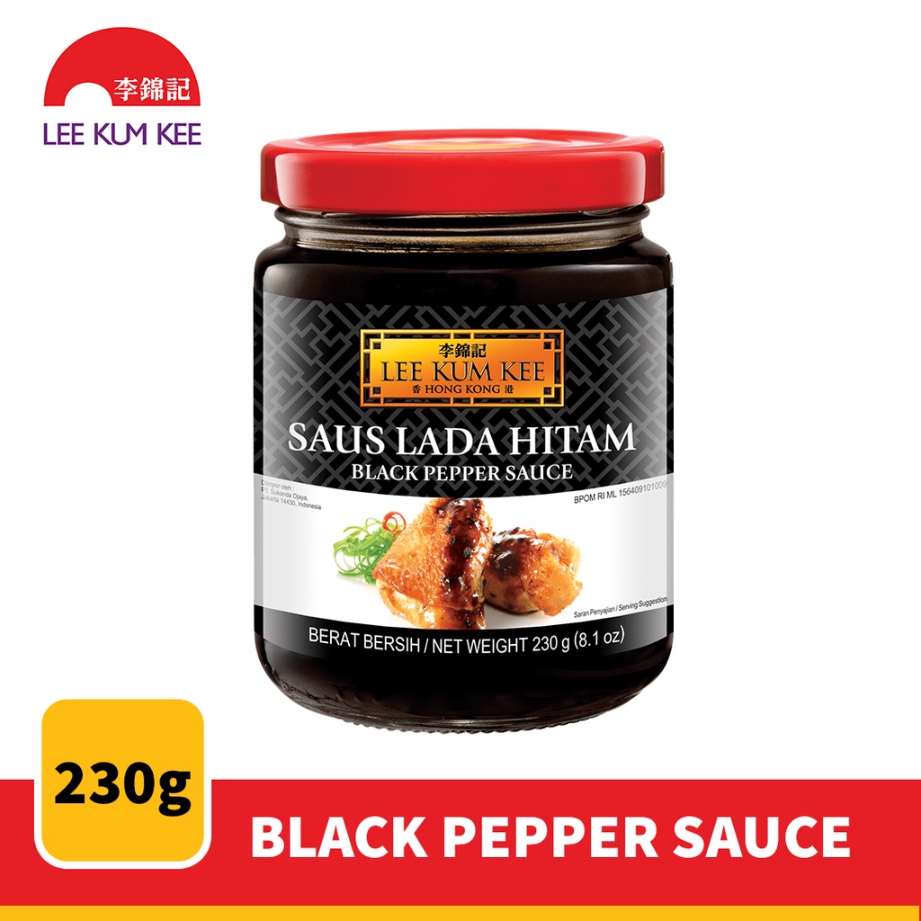 

LEE KUM KEE Black Pepper Sauce Saus Lada Hitam 230 gr