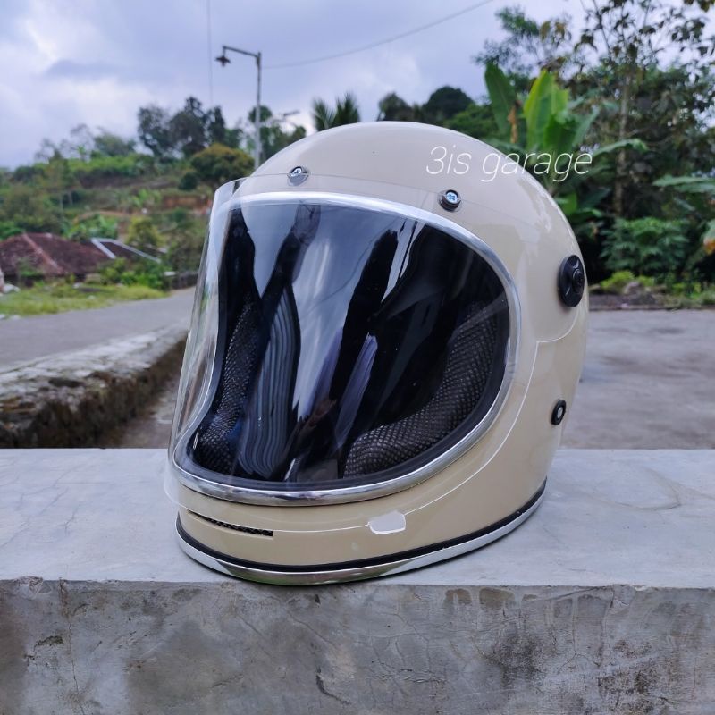 HELM CUSTOM BELL BULLIT RETRO FULL FACE