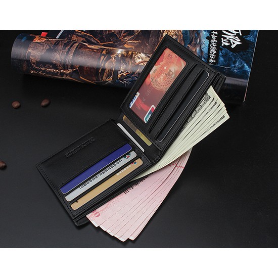 Dompet Lipat Pria Keren Gaya Stylish Korean Version Great Quality / Dompet Wallet 100% Original