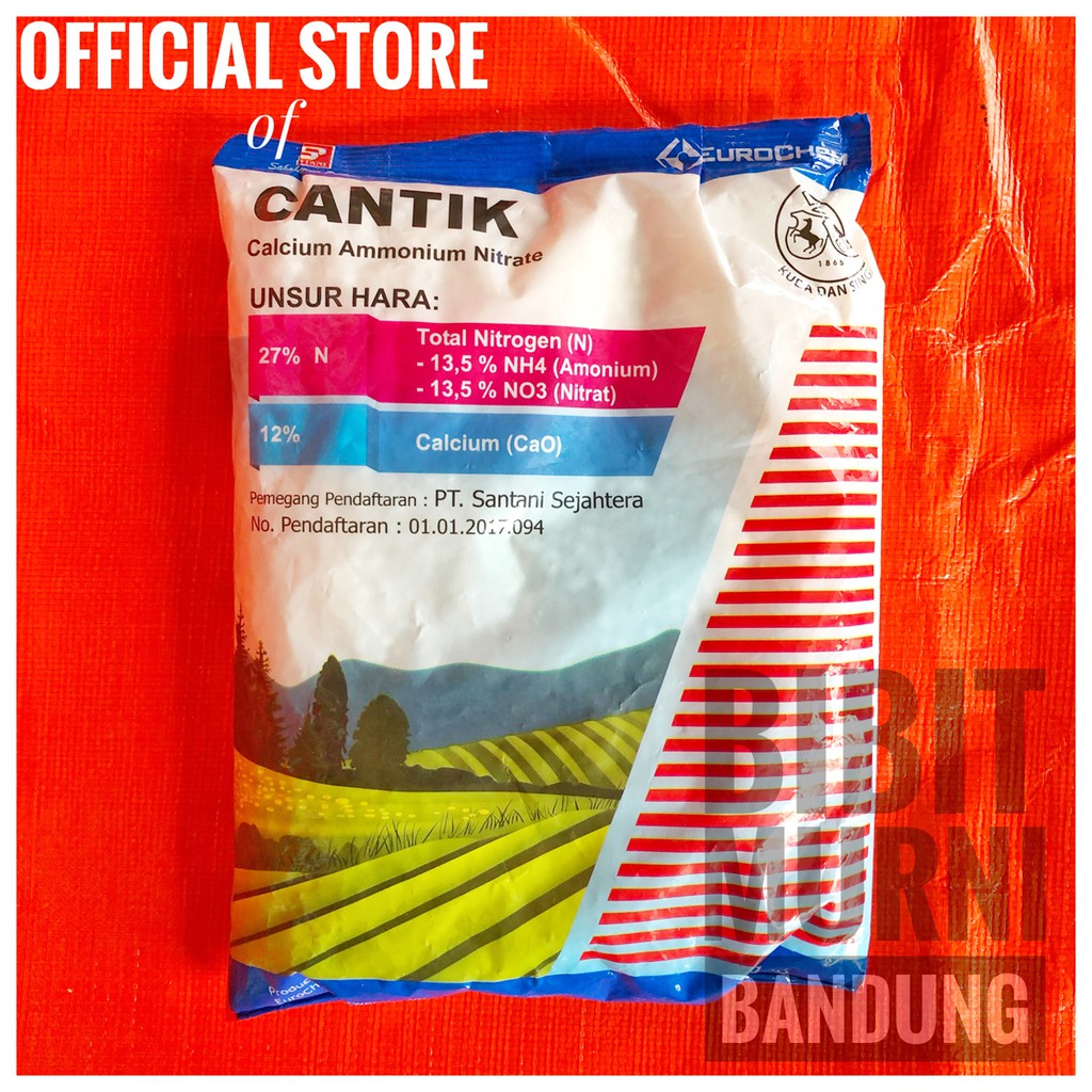 Jual Pupuk NPK Cantik Calcium Ammonium Nitrate 1 Kg Shopee Indonesia