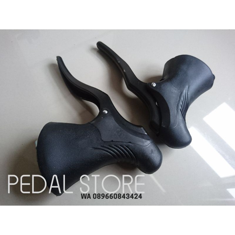handle rem balap jadul roadbike jalur kabel dalam fixie dropbar