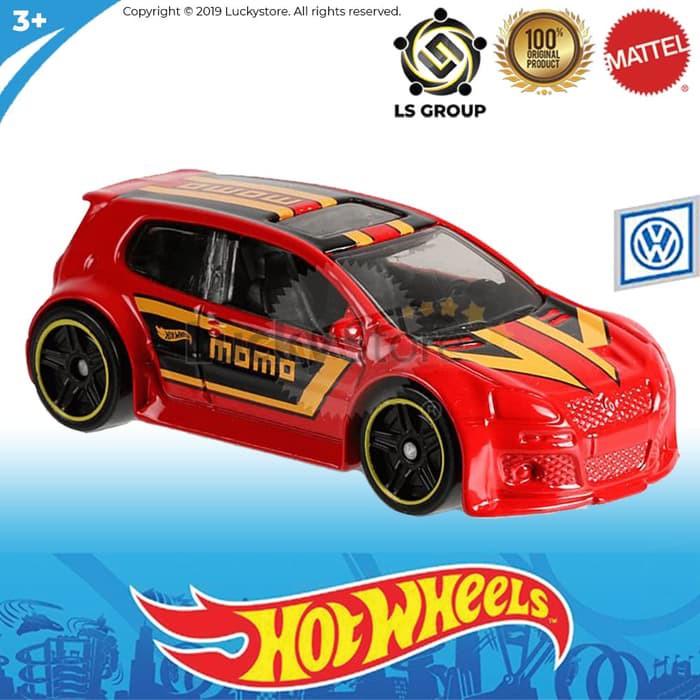 TERMURAH  Volkswagen Golf GTI Merah / Red - HW Hot Wheels Hotwheels (A 2019)