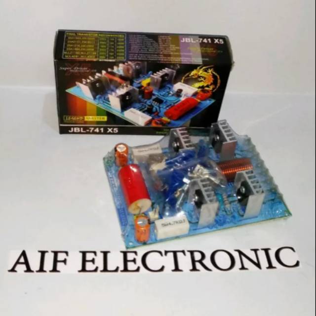 Kit Super Driver Power Amplifier JBL-741 X5