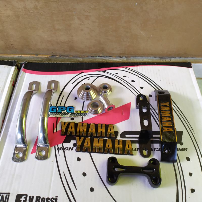 Bosh tromol set depan belakang kumis raiser rx king special