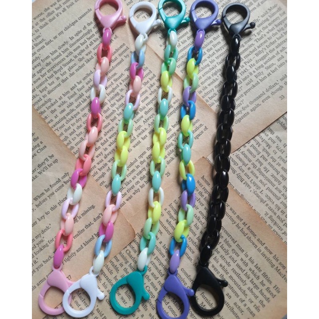 Konektor Masker Full Akrilik Rantai Masker