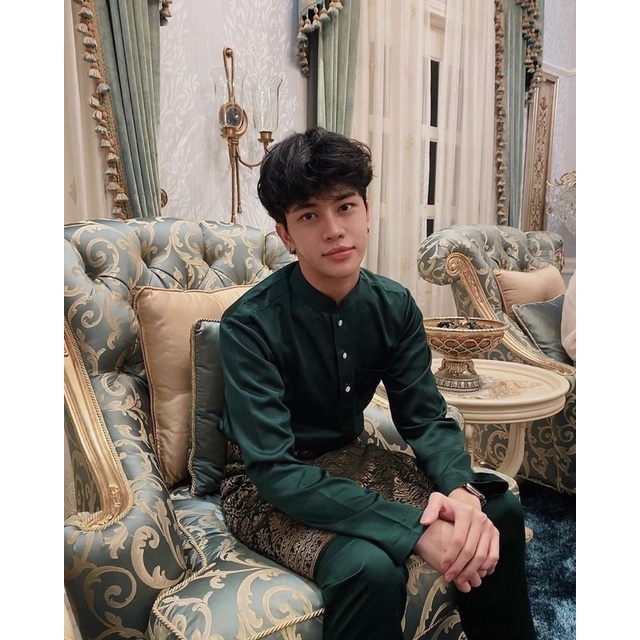 baju kurung melayu pria bahan maxmara