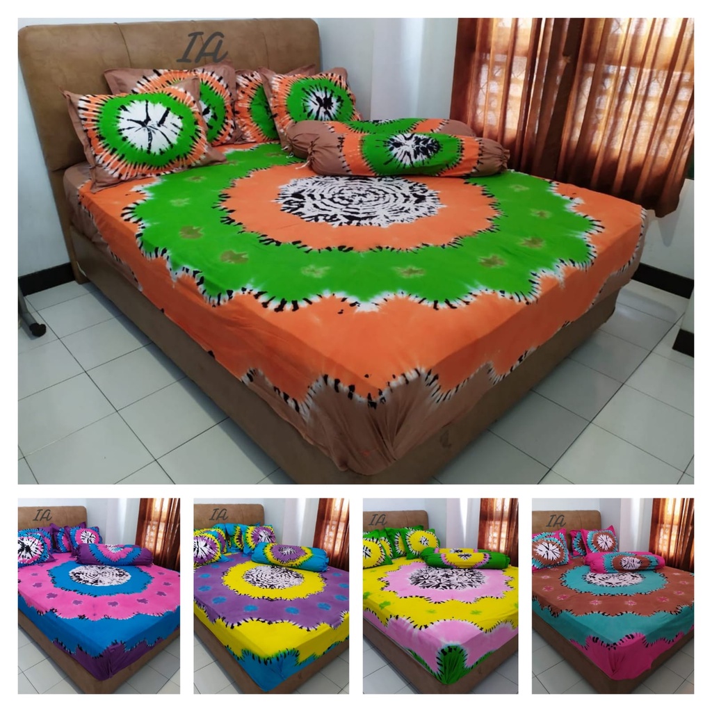 SPREI BATIK | SPREI BATIK HALUS | SPREI UKURAN 180X200 | KING SIZE SPESIAL PAKAI KARET