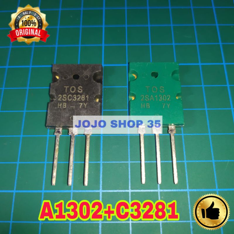 Transistor SA1302 + SC3281 A1302 C3281 1302 3281 A 1302 C 3281 2SA1302 2SC3281
