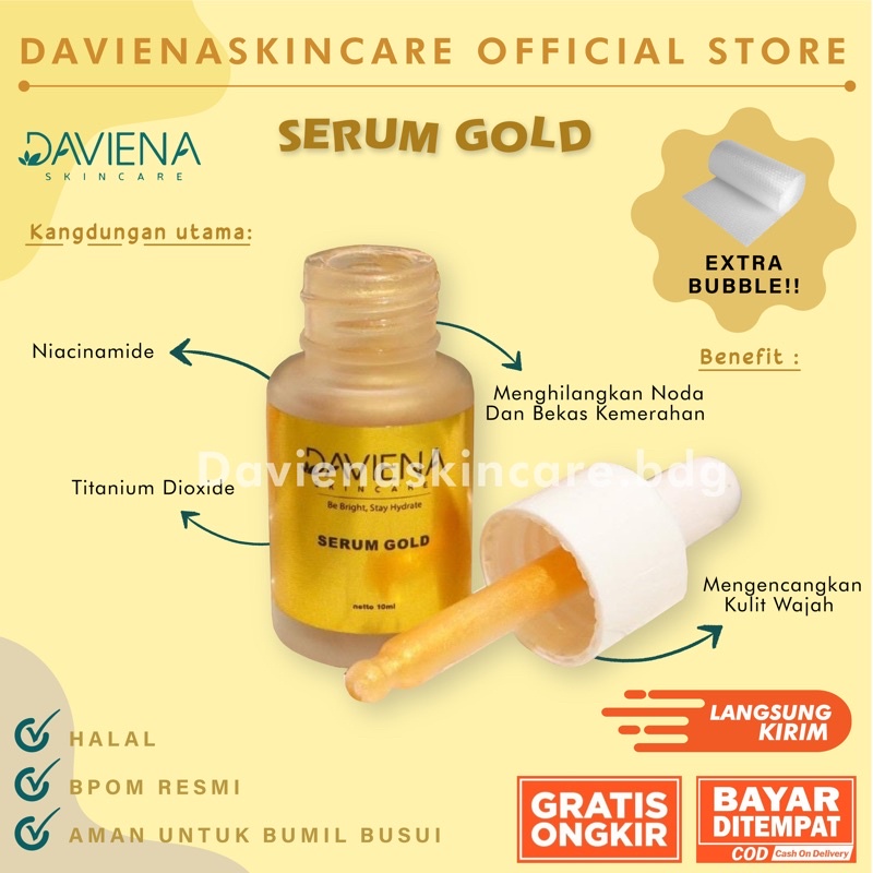 SERUM GOLD DAVIENASKINCARE