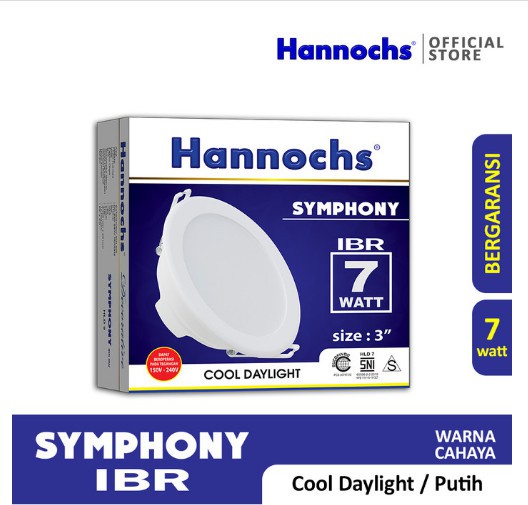 Lampu Downlight Hannochs Symphony 7W IBR / Inbow