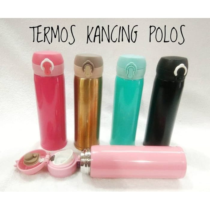 [COD] TERMOS KANCING POLOS 500ML STAINLESS STEEL