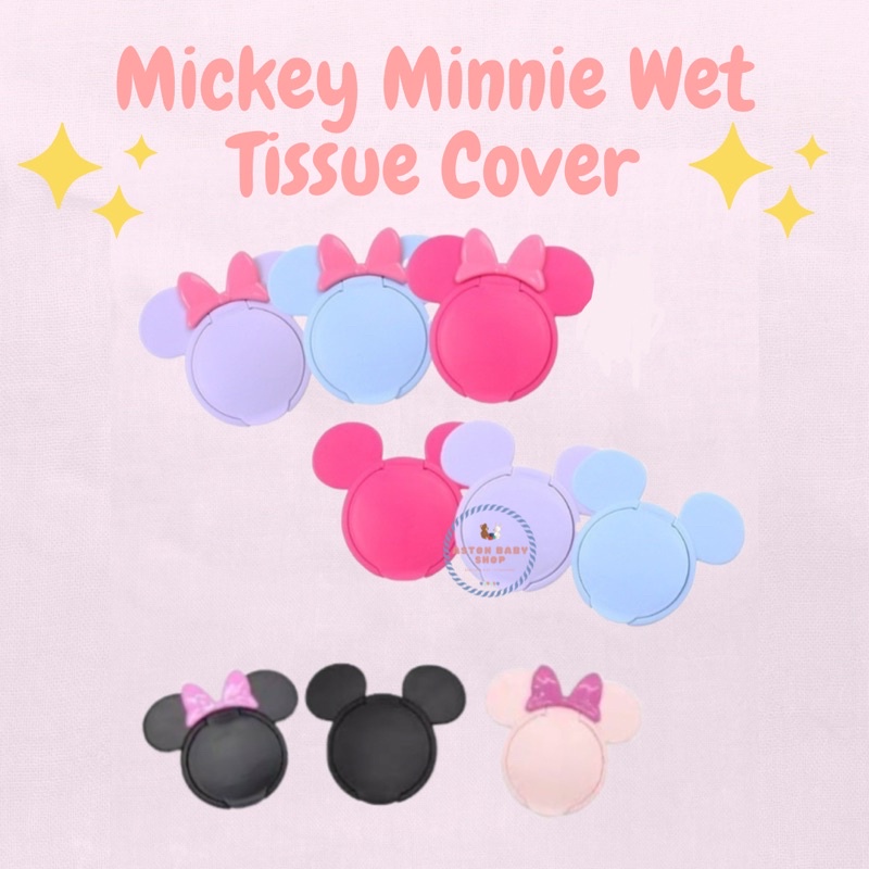 Mickey Minnie Wet Tissue Cover / Penutup Tisu Basah