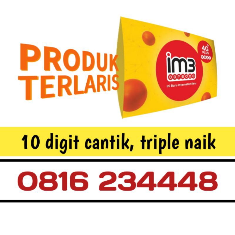 nomor cantik im3 indosat 10 digit LANGKA TRIPLE. 10 digit im3 indosat.im3 indosat 10 digit cantik 48