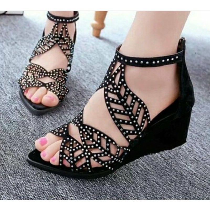 (54 MD) Wedges laser daun azka