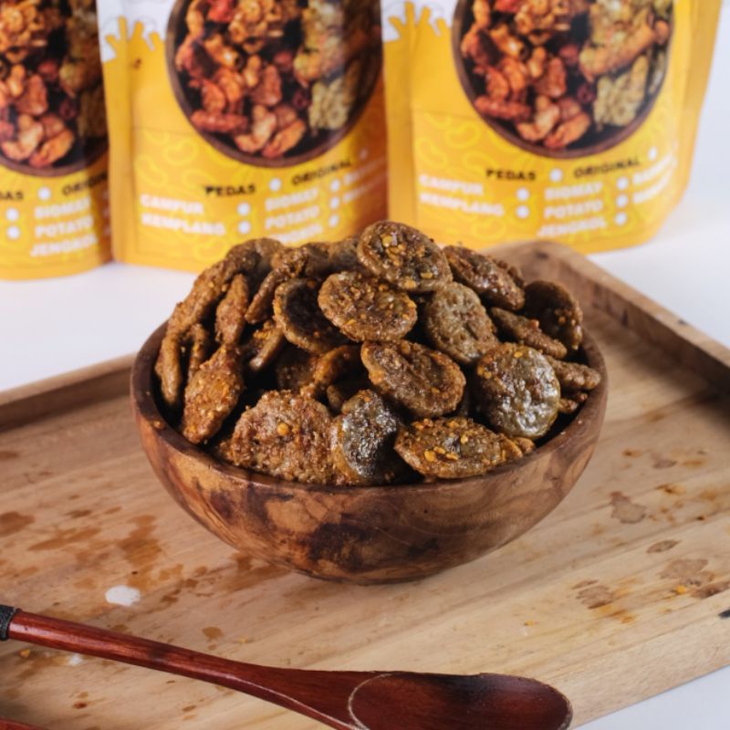 

Kerupuk Seblak Jengkol Bumbu Kacang