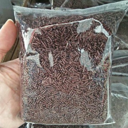 Meses cokelat Elmer bakery gold 250 gr Coklat Beras/Topping Meises/Taburan Donat/Dekorasi Cake