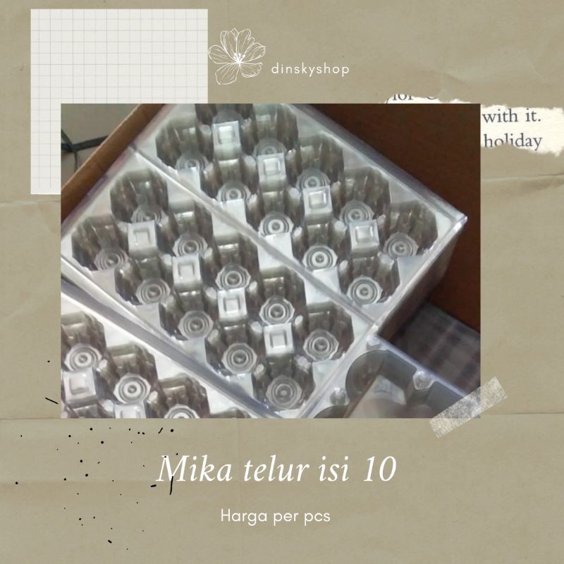 Mika telur isi 10