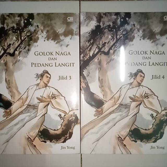 Novel Cersil Golok Naga dan Pedang Langit Jilid 3 & 4 Segel Oleh Jin Yong
Penerbit Gramedia