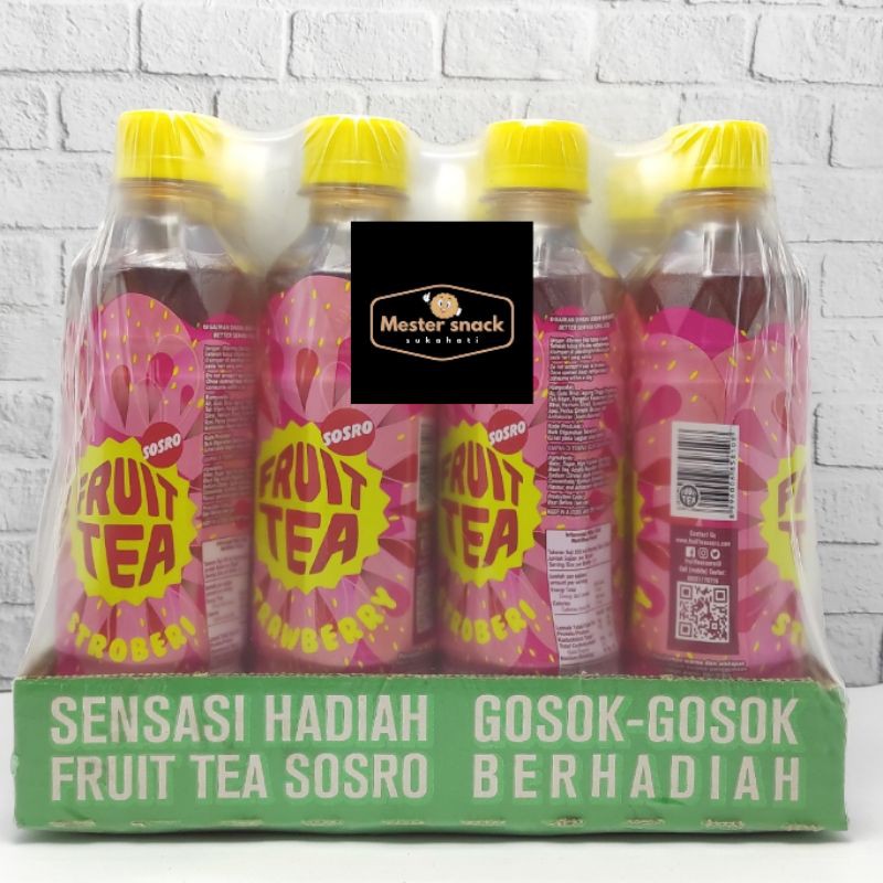 Fruit Tea 350 ml (1 dus isi 12 botol)