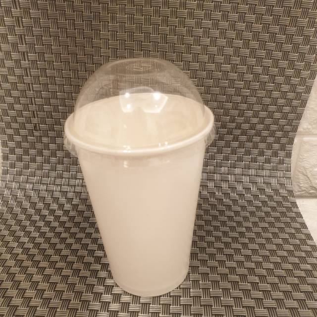 Paper cup 16 oz + dome lid